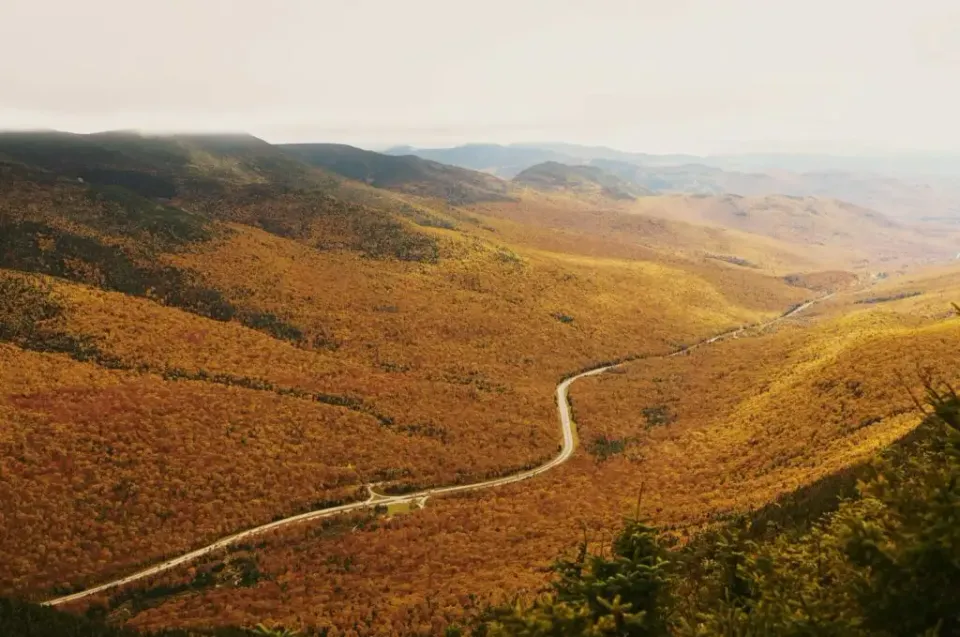White Mountains in New Hampshire