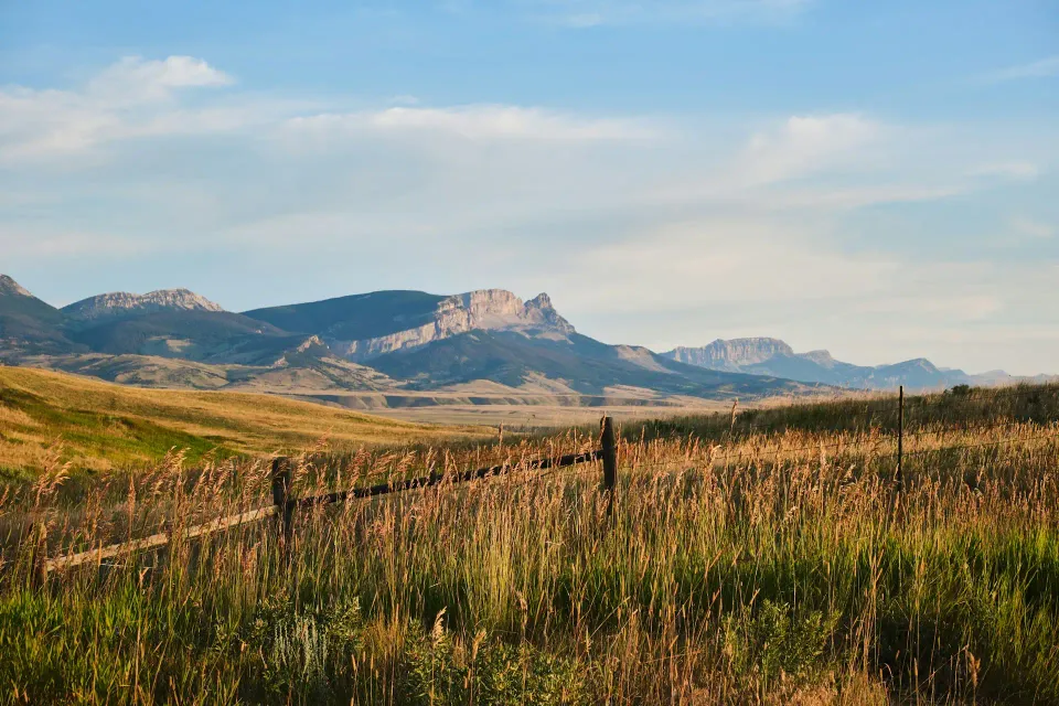 Weite Landschaft in Montana