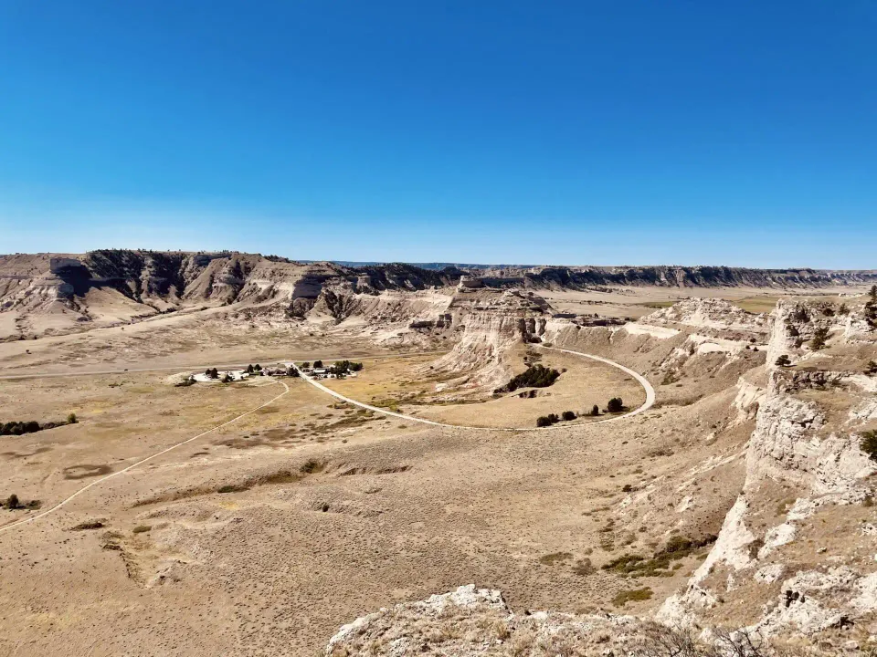 Scotts Bluff National Monument in Nebraska
