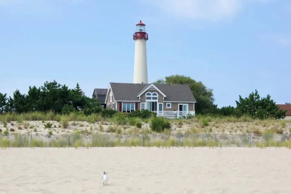 Strand an der Jersey Shore