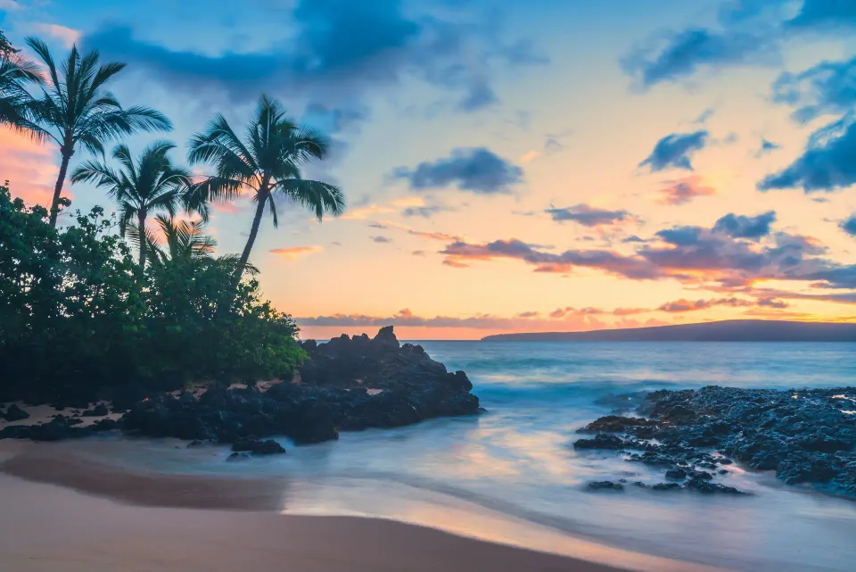 Secret Cove Beach auf Hawaii