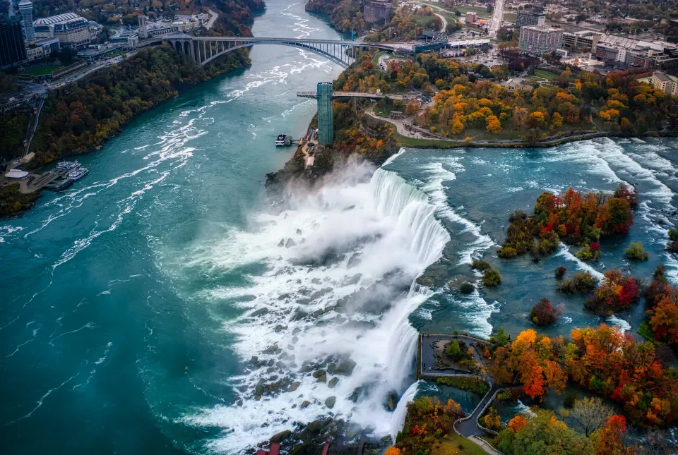Niagarafälle im Bundesstaat New York
