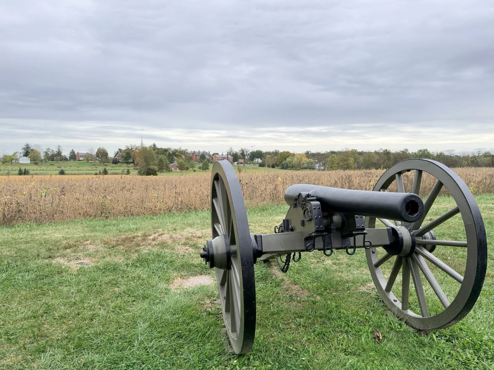 gettysburg kanone schlachtfeld