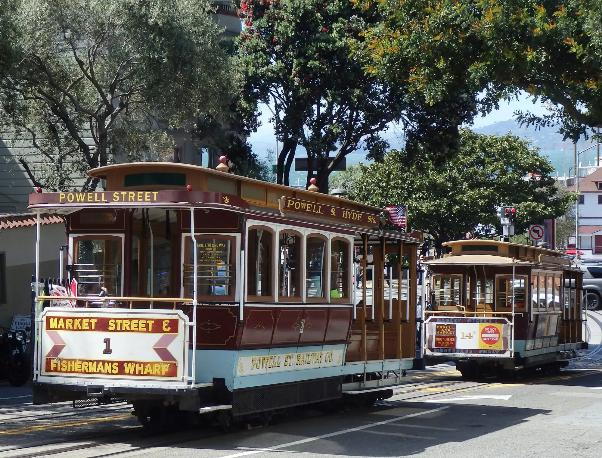 cable car in Cable Cars San Francisco