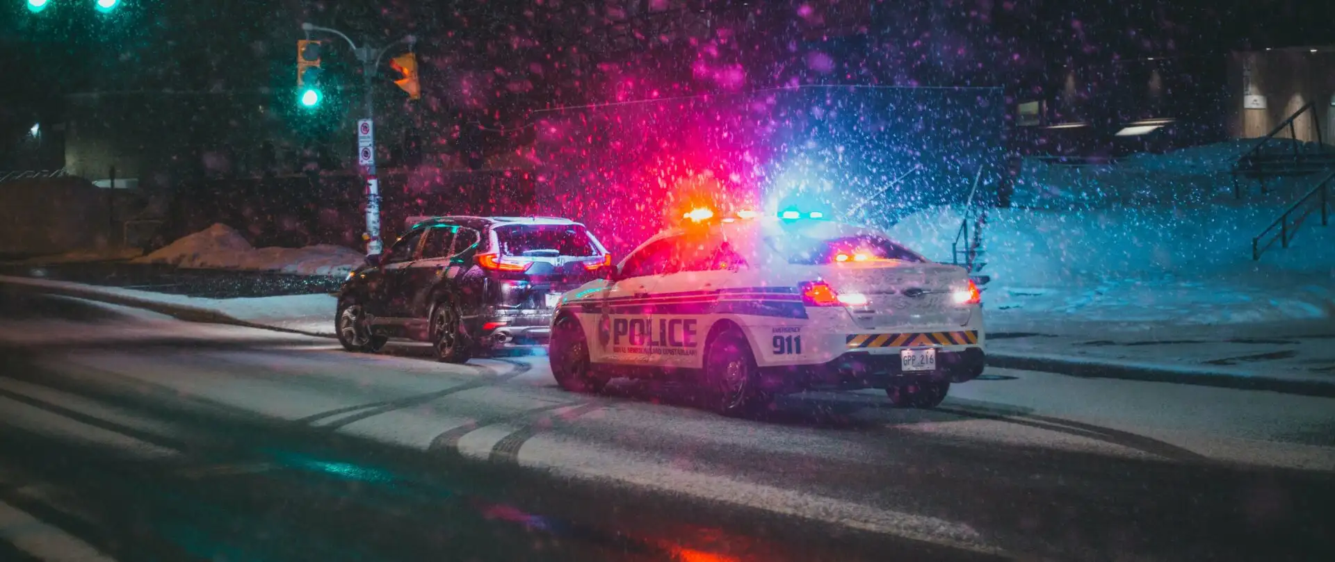 Polizeikontrolle in den USA