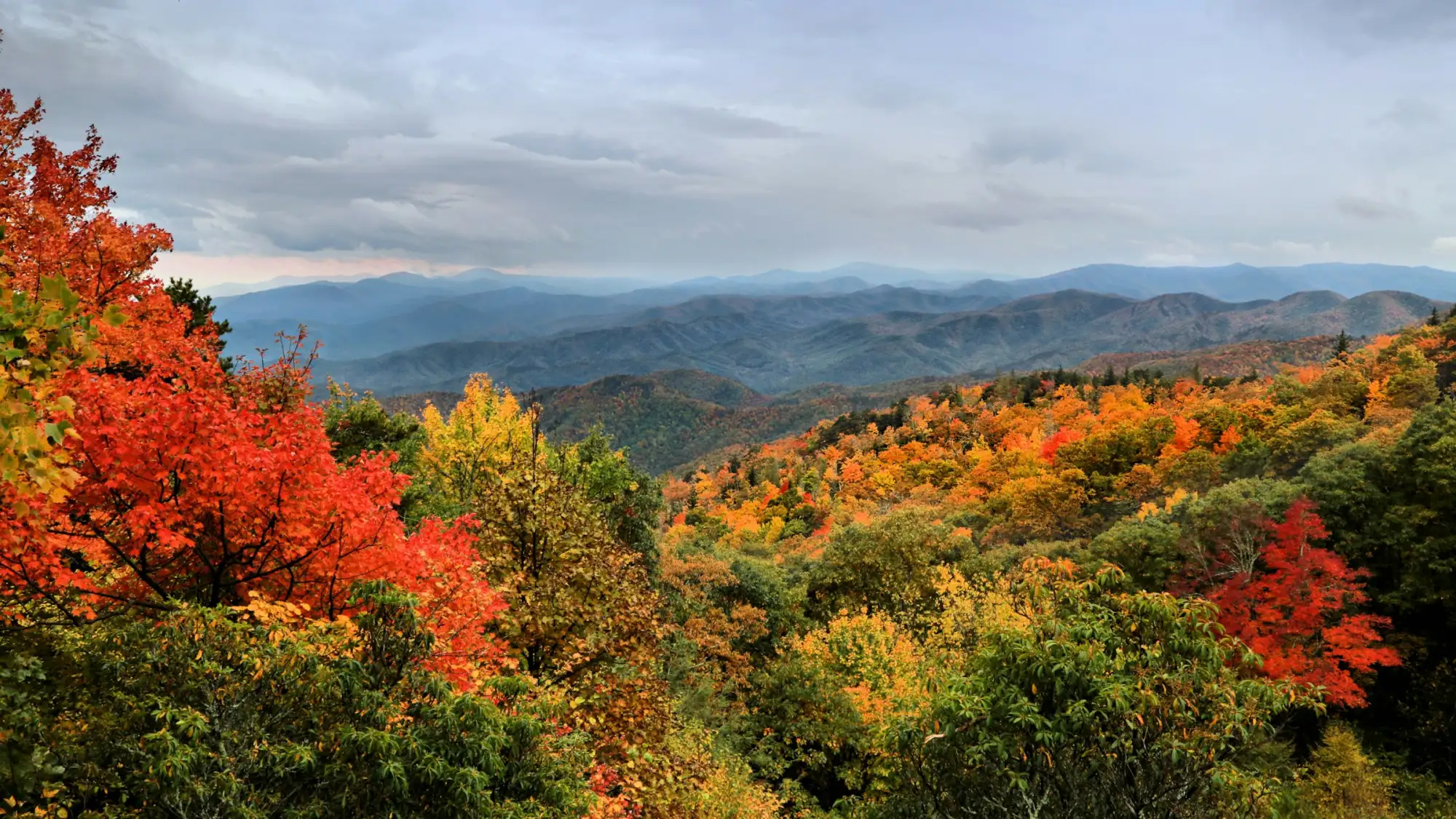 great smokey mountains herbst