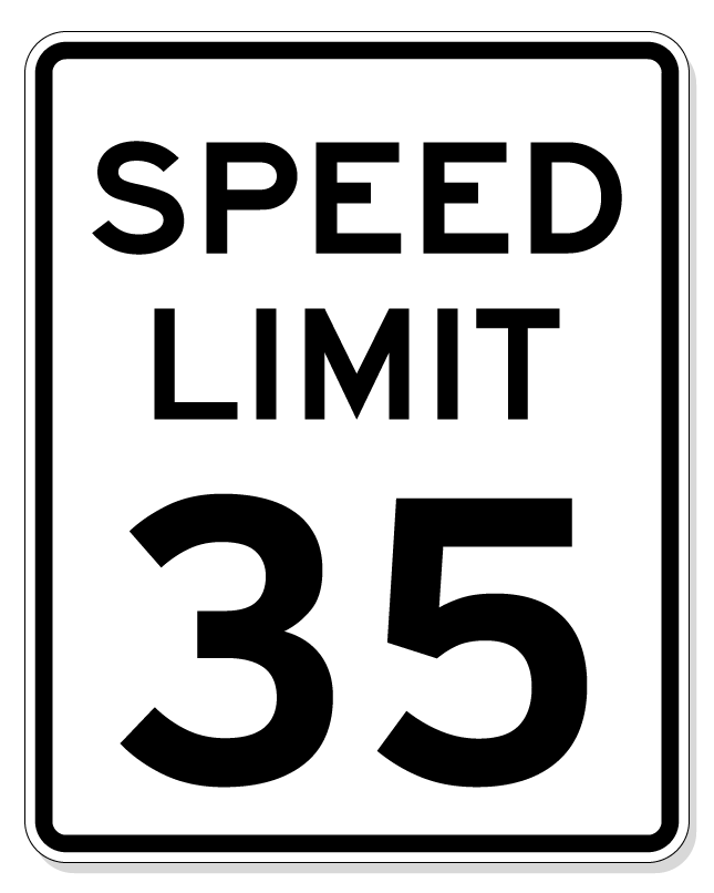 SpeedLimit 35mph