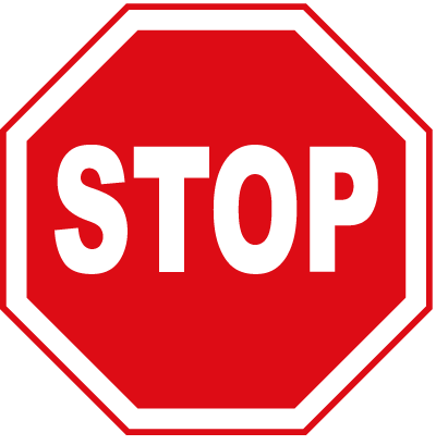 Stop Schild USA