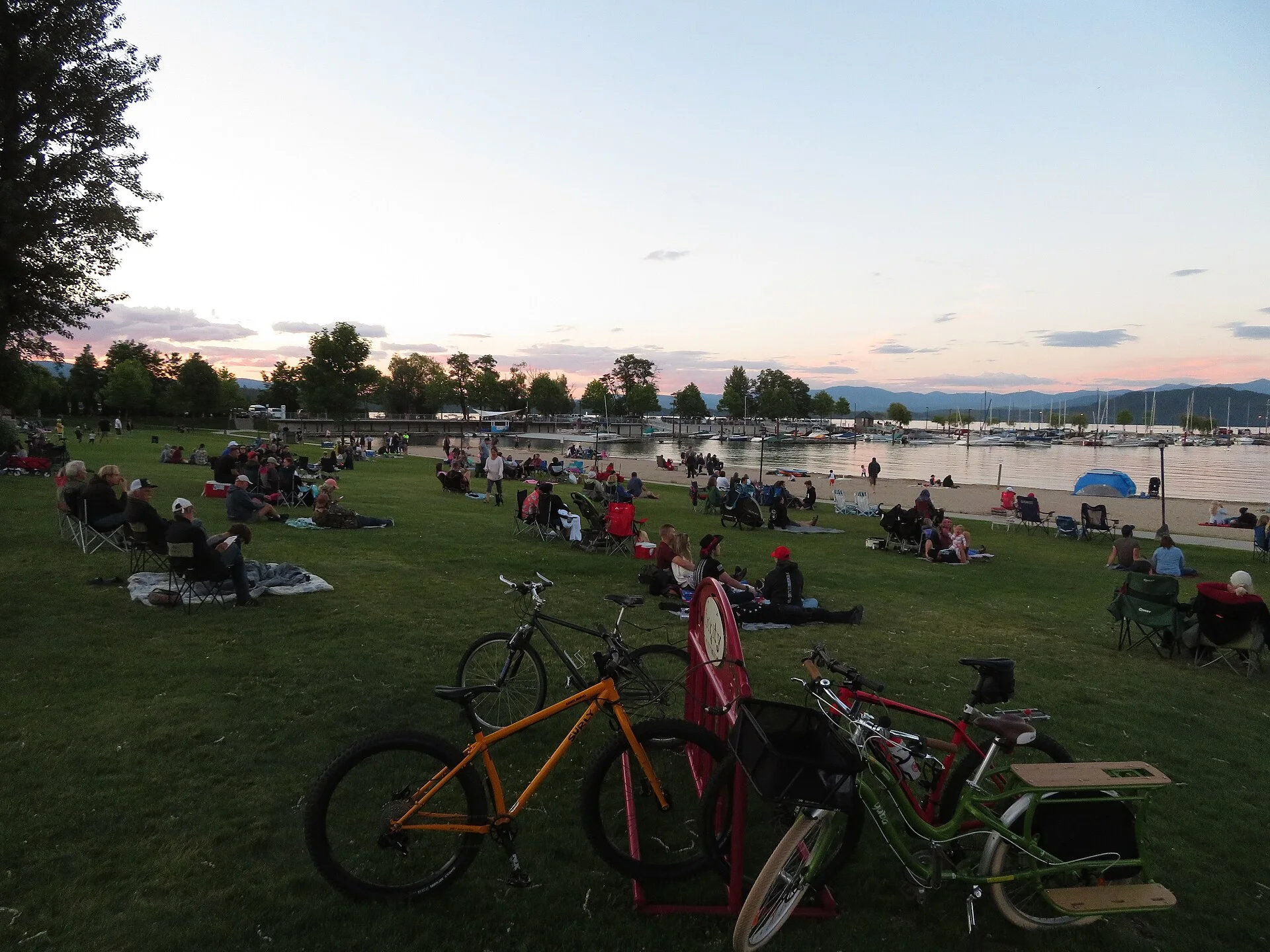 Fourth of July Celebration, City Beach, Sandpoint, Idaho