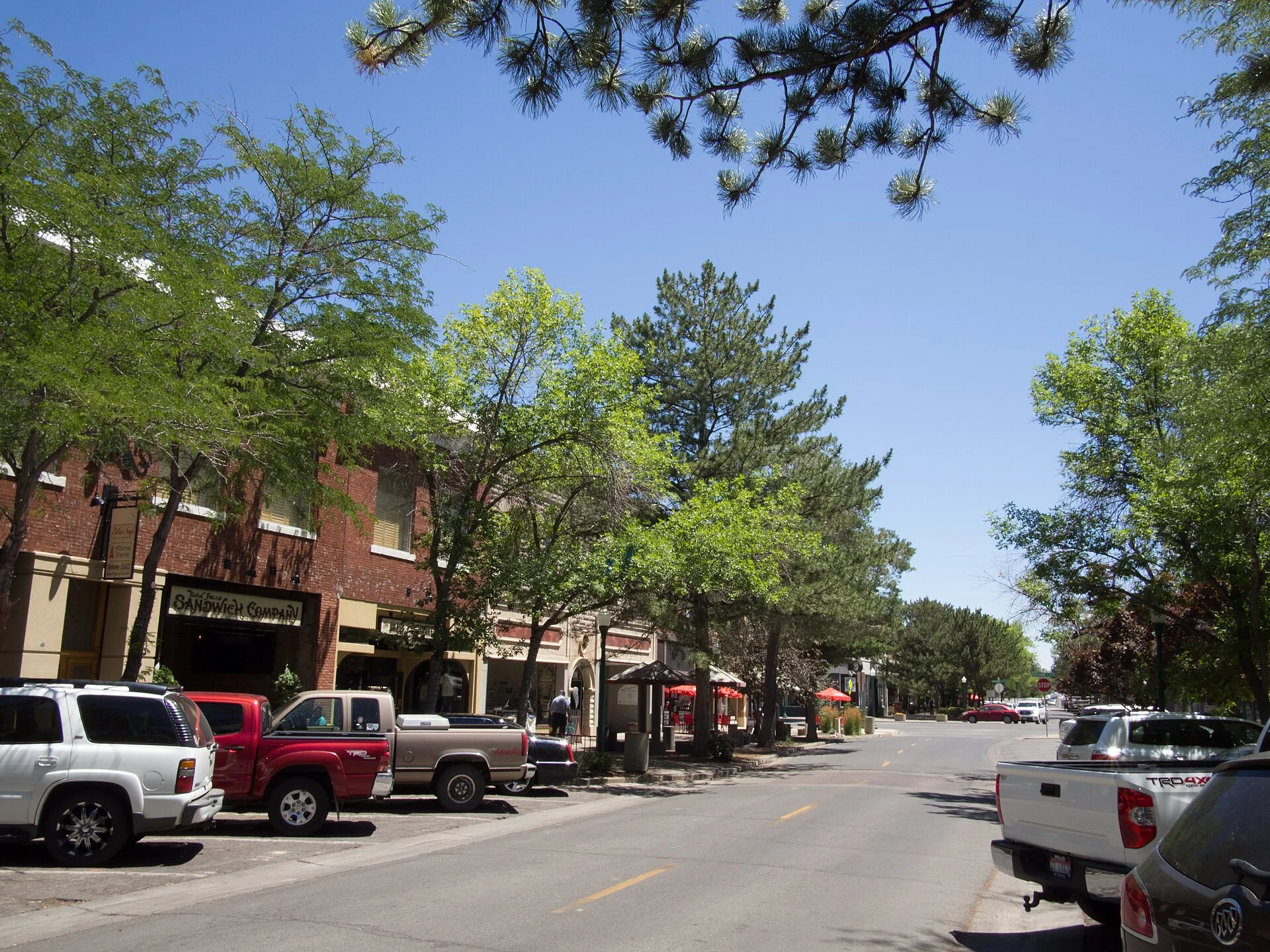 Main Avenue in Downtown Twin Falls, Idaho