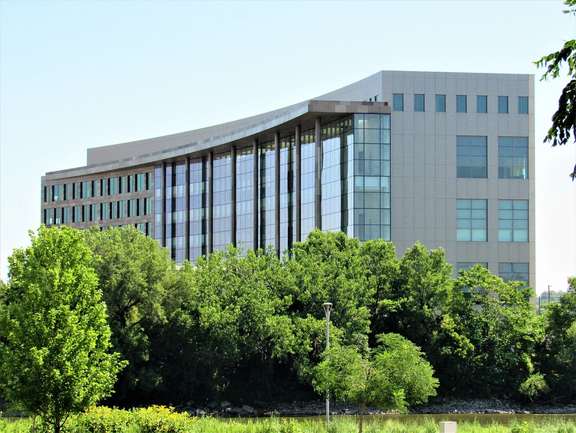 United States Courthouse in Downtown Cedar Rapids, Iowa.