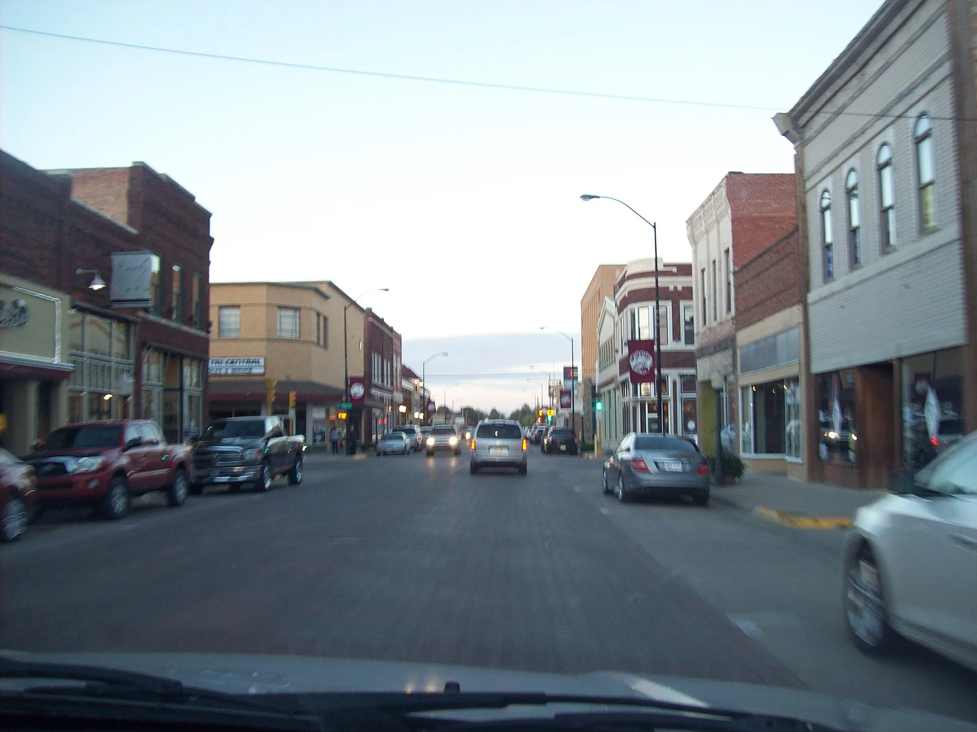 A stretch of Main Street. (NE)