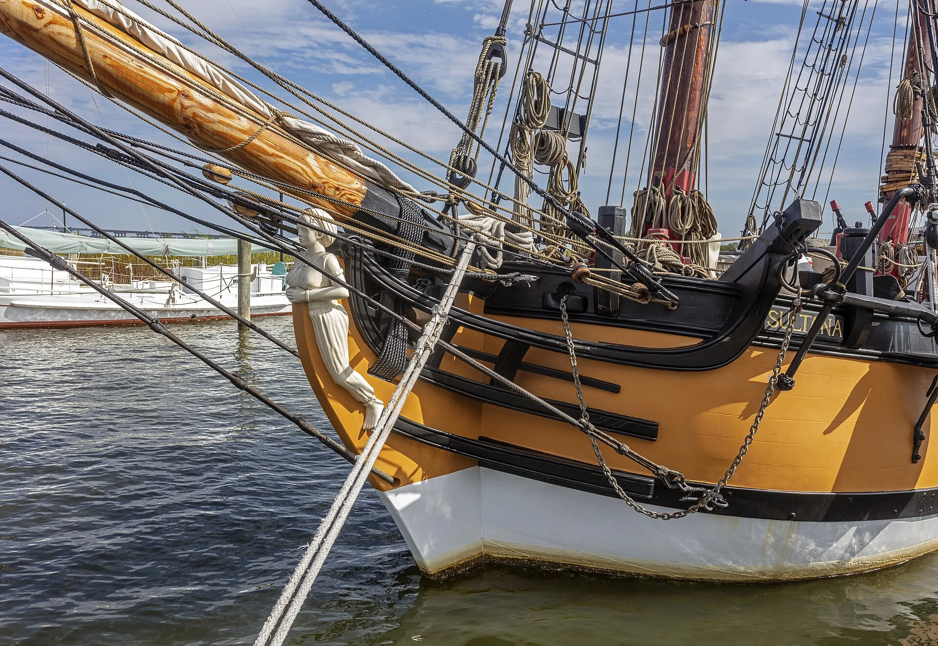 Schooner Sultana at Cambridge, Maryland, USA