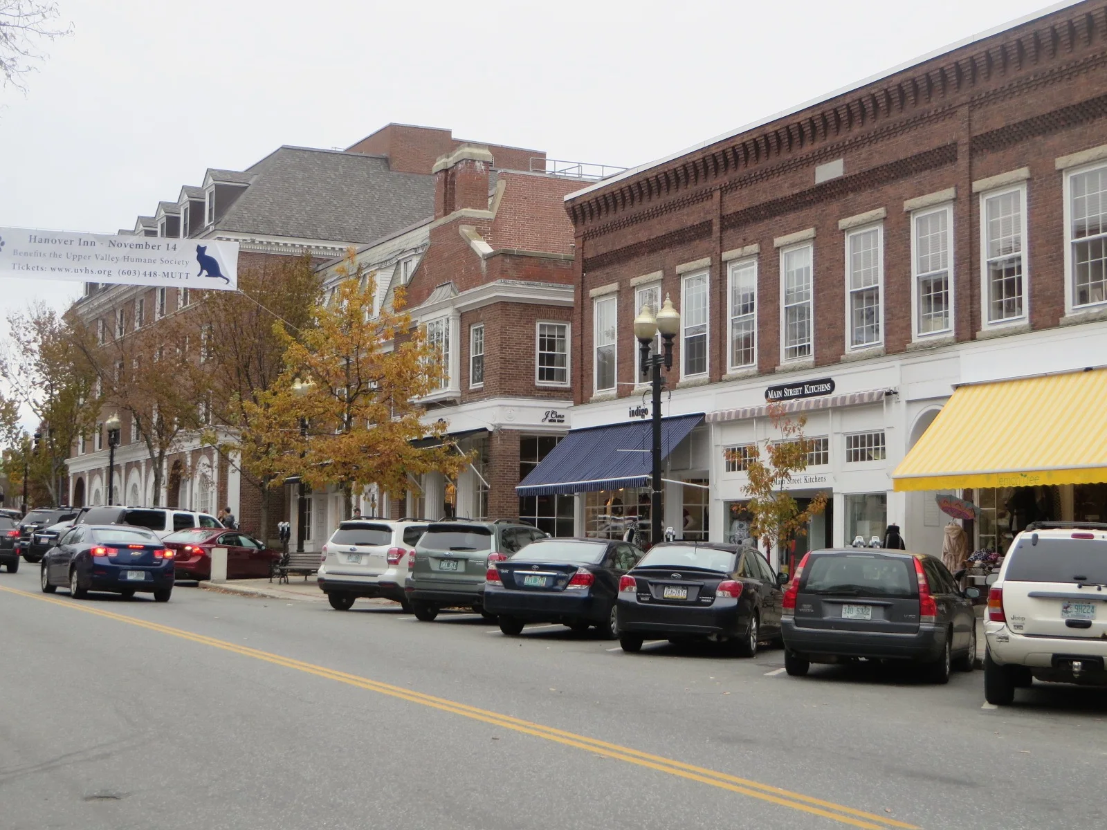 Main Street in Hanover, New Hampshire