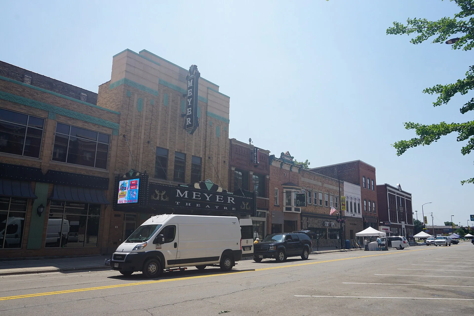 The Green Bay Downtown Historic District in Green Bay, Wisconsin (United States).