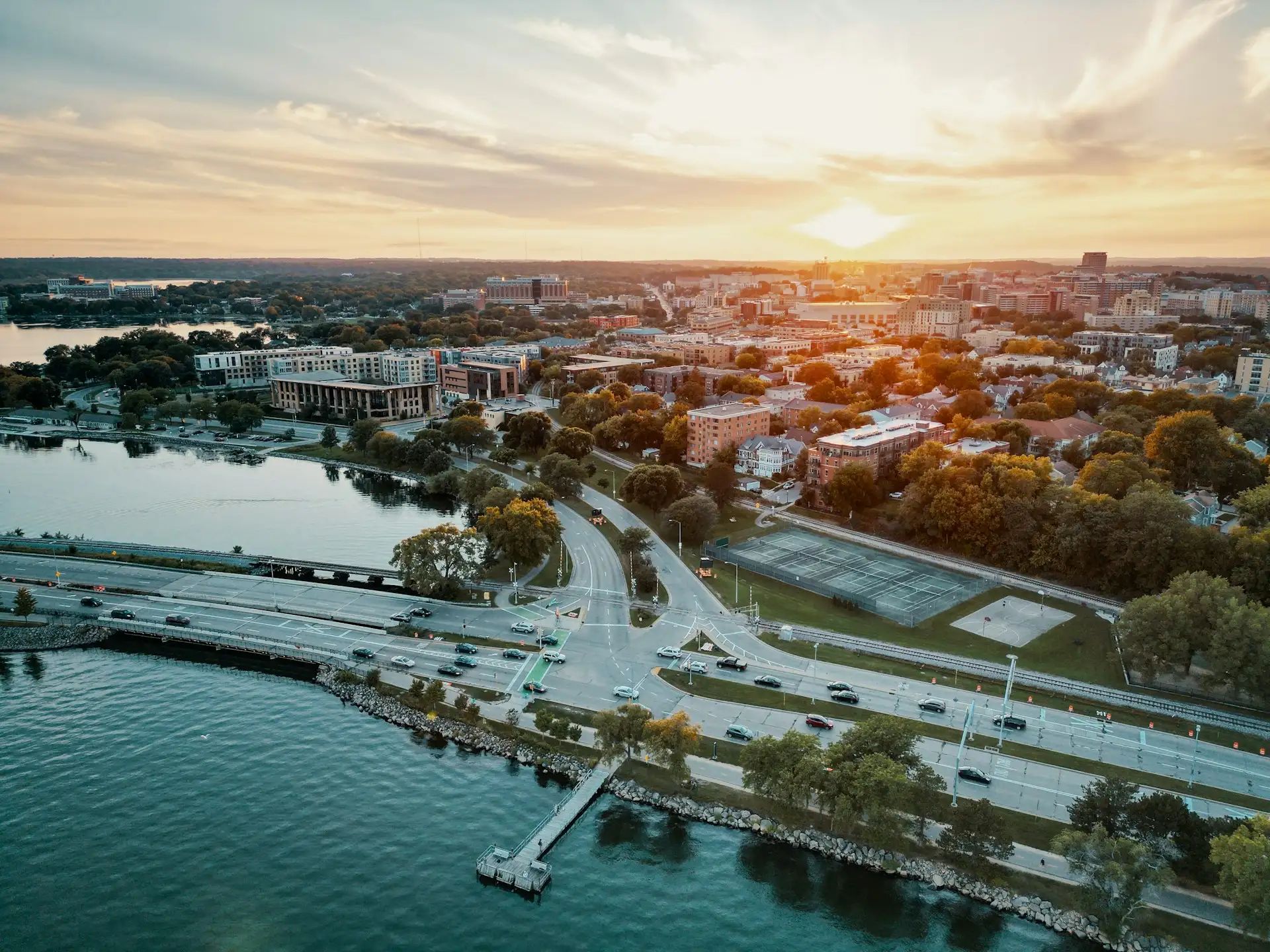 Madison am Lake Monona