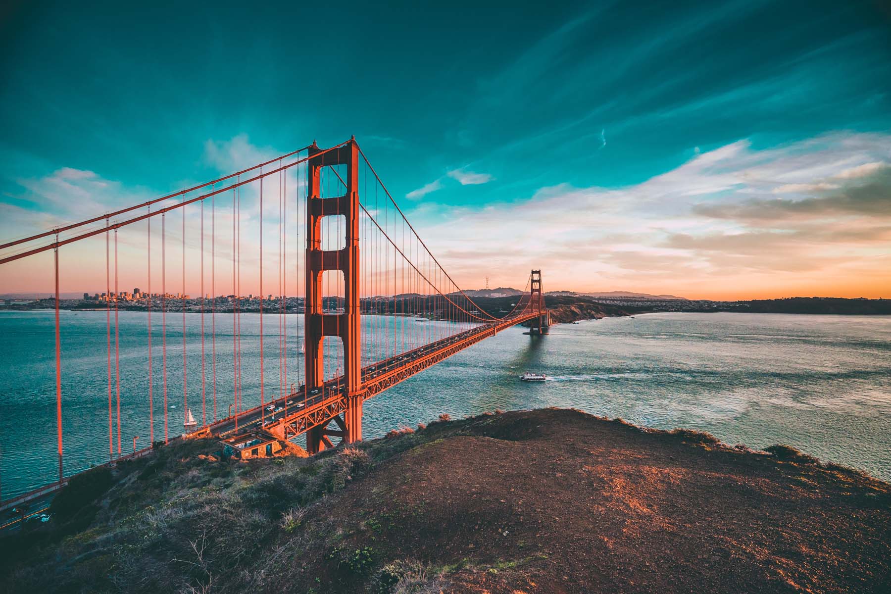 Kalifornien - Golden Gate Bridge