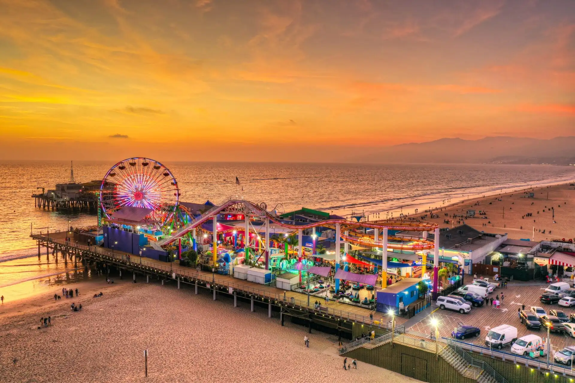 Santa Monica Pier Strand Route 66 Reisetipps Santa Monica Pier Strand Route 66 Reisetipps