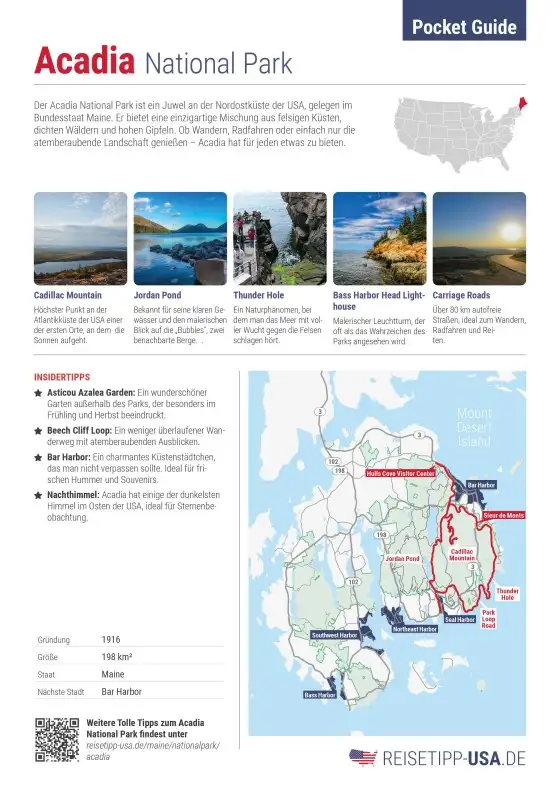 Pocket Guide Acadia National Park