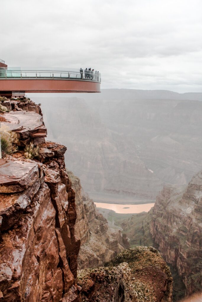 Grand Canyon Skywalk im Hualapai-Reservat
