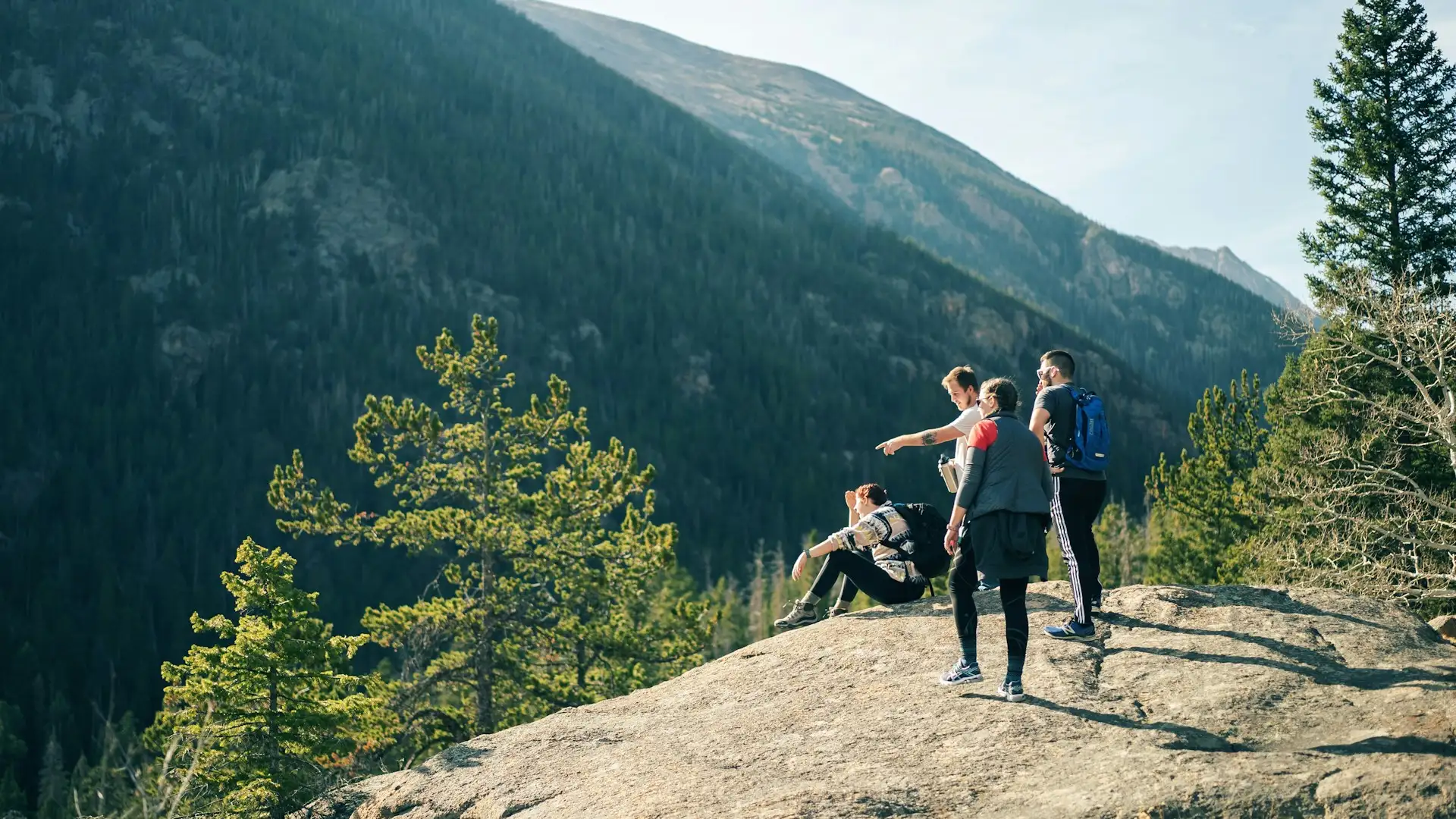 Wandern in den Rocky Mountains