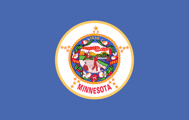 Flagge von Minnesota