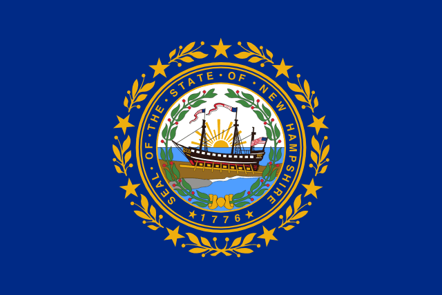 Flagge von New Hampshire