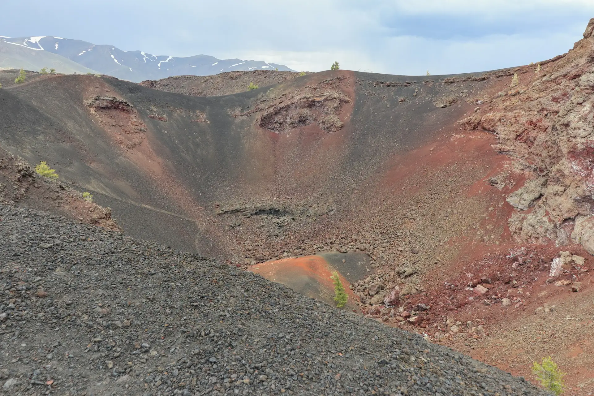 Lavafelder im Craters of the Moon National Monument