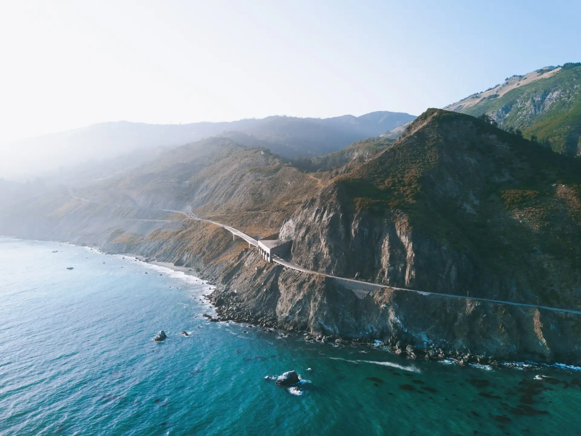 Küste am Big Sur in Kalifornien