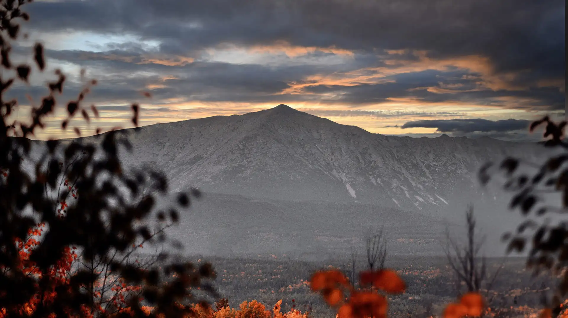 Mount Katahdin in Maine