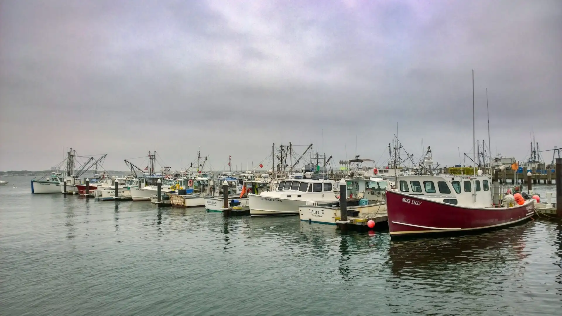 Hafen von Provincetown auf Cape Cod