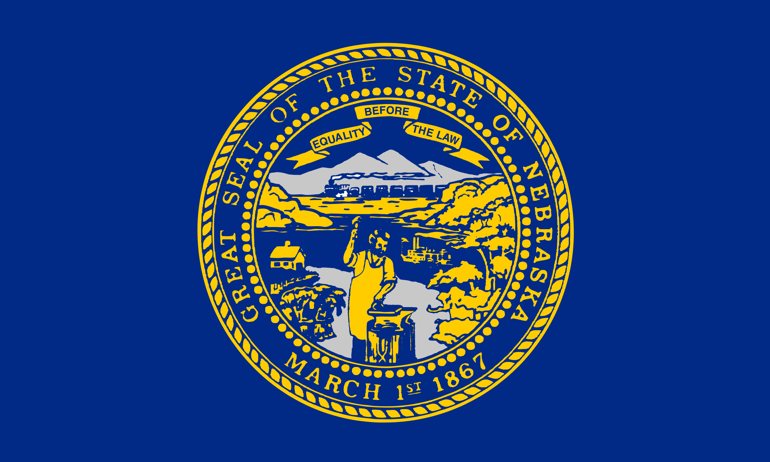 Flagge von Nebraska