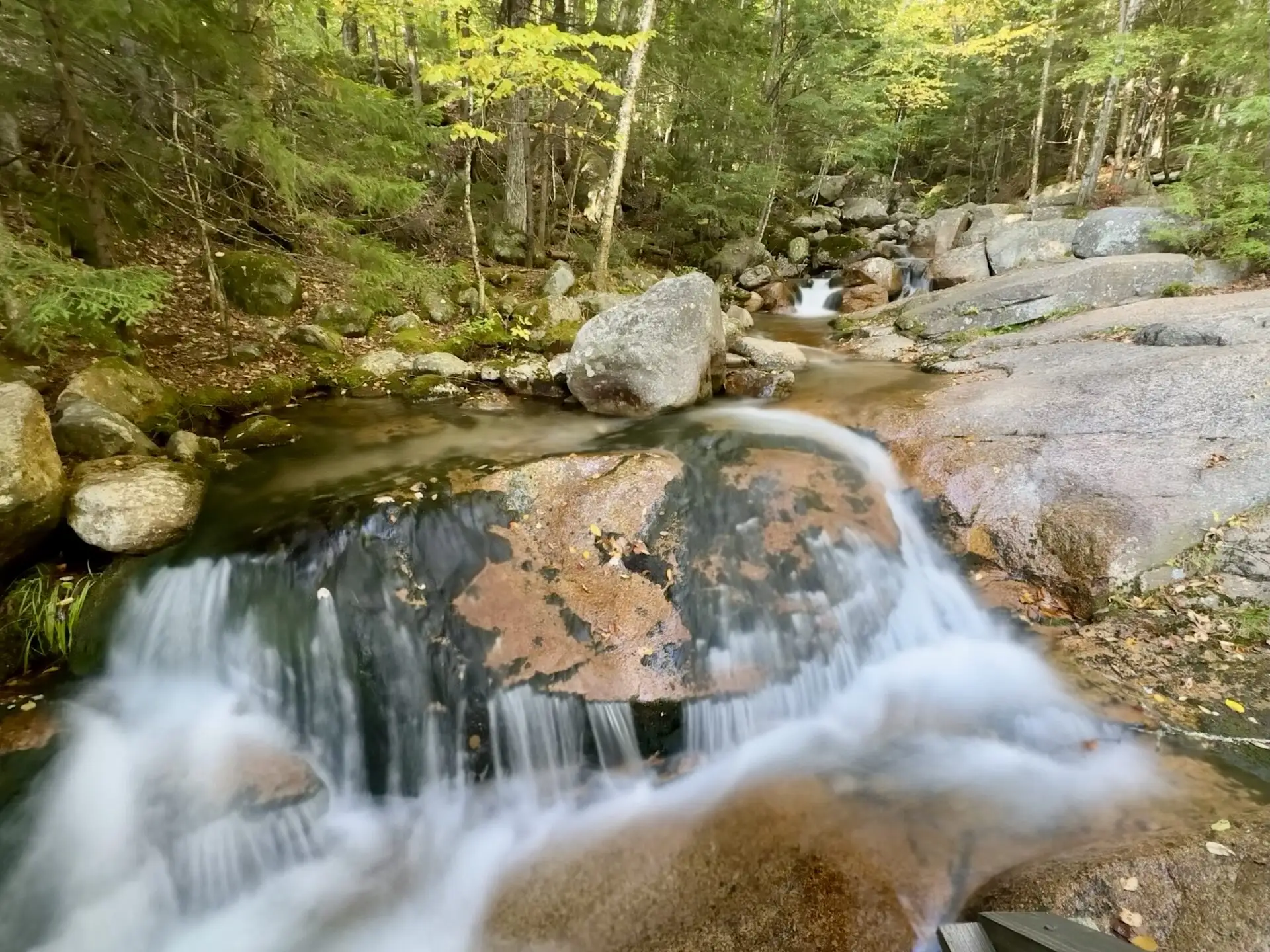 Flume Gorge in New Hampshire