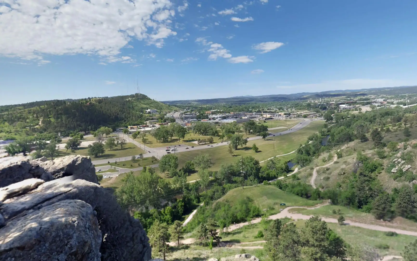 Rapid City als Basis im Westen South Dakotas