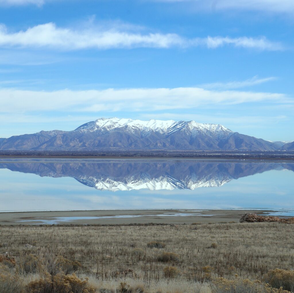 Antelope Island State Parks im Großen Salzsee von Utah
