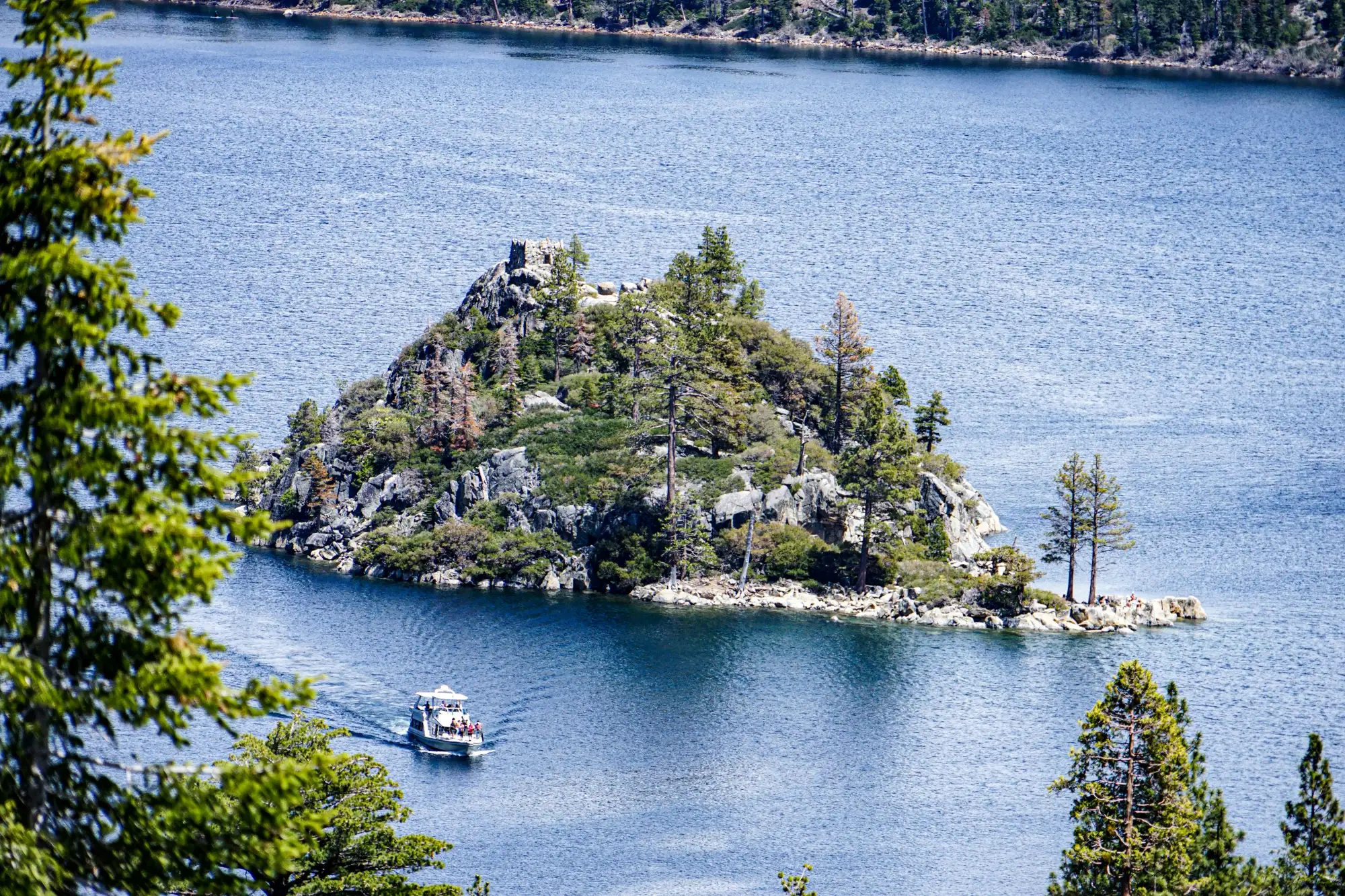 Fannette Island in der Emerald Bay