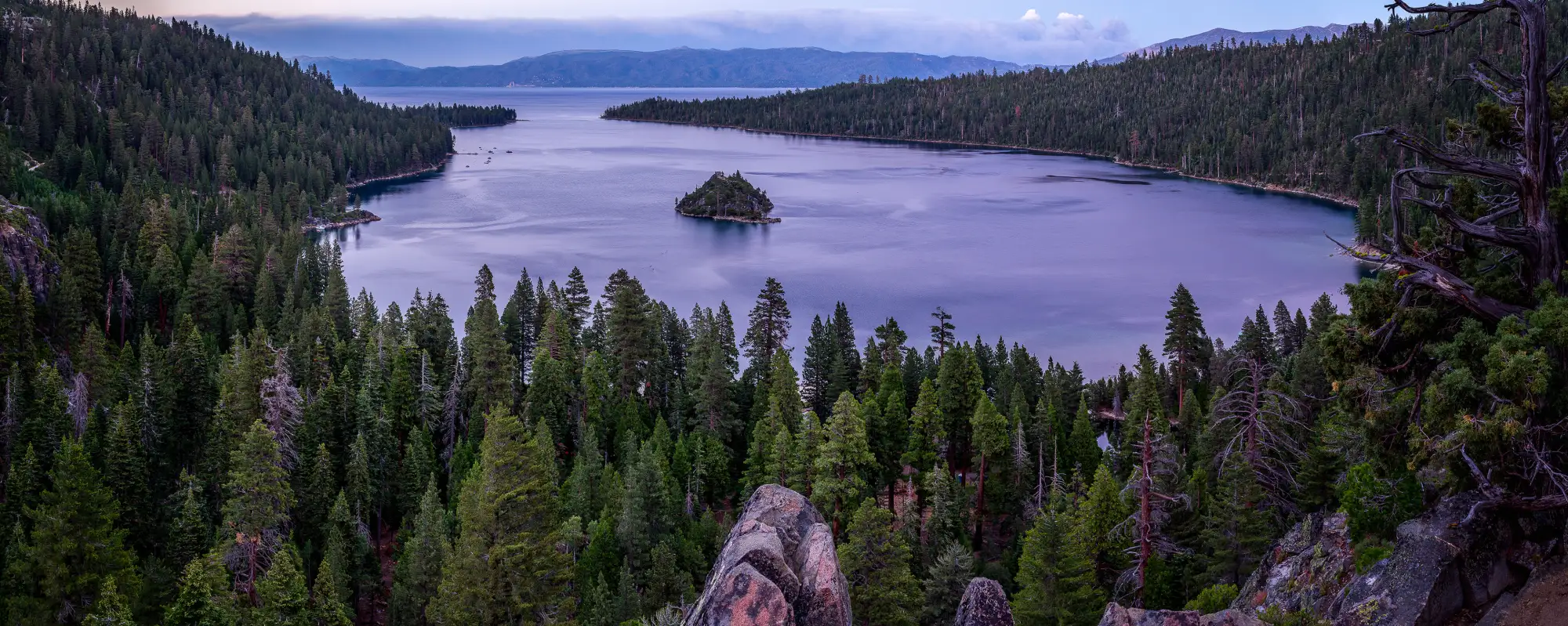 Blue Hour an der Emerald Bay
